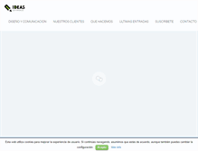 Tablet Screenshot of ideaseditoriales.com